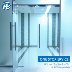 commercial modern shop storefront interior swing glass doors aluminum front entry doors fiberglass exterior large glass doors on China WDMA