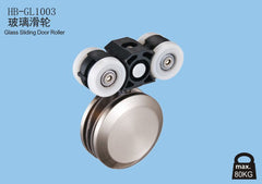 luxury Metal hardware sliding glass door roller for Office hotel home Surface treatment of various color with kinds of Material on China WDMA