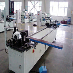 machinery for aluminium window fabrication / corner crimping machine with cnc on China WDMA