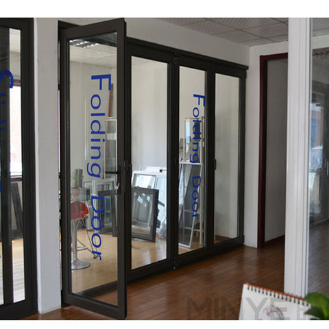 motorized glass folding and sliding door for restaurant on China WDMA