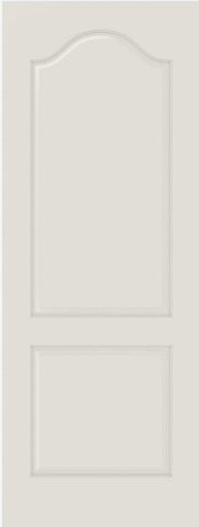 WDMA 12x80 Door (1ft by 6ft8in) Interior Barn Smooth 2050 MDF 2 Panel Arch Panel Single Door 1
