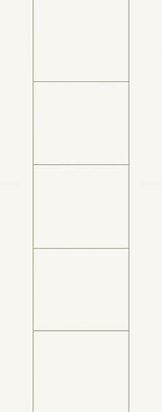 WDMA 18x80 Door (1ft6in by 6ft8in) Interior Barn Hardboard 80in Market Semi-Solid Core HD Fiber Single Door|1-3/8in Thick 1