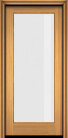 WDMA 24x96 Door (2ft by 8ft) French Fir 96in Full Lite 1 Lite Single Door 1
