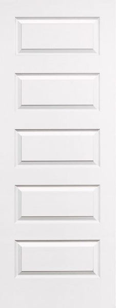 WDMA 32x80 Door (2ft8in by 6ft8in) Interior Barn Smooth 80in Rockport Solid Core Single Door|1-3/4in Thick 1