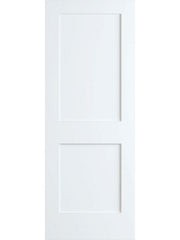 WDMA 34x80 Door (2ft10in by 6ft8in) Interior Barn Pine 80in Primed 2 Panel Shaker Single Door | 4102 1