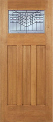 WDMA 42x80 Door (3ft6in by 6ft8in) Exterior Mahogany Biltmore Single Door w/ E Glass 1