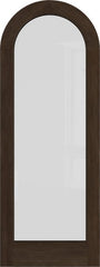 WDMA 42x80 Door (3ft6in by 6ft8in) Exterior Swing Mahogany Full Round Lite Round Top Entry Door 1