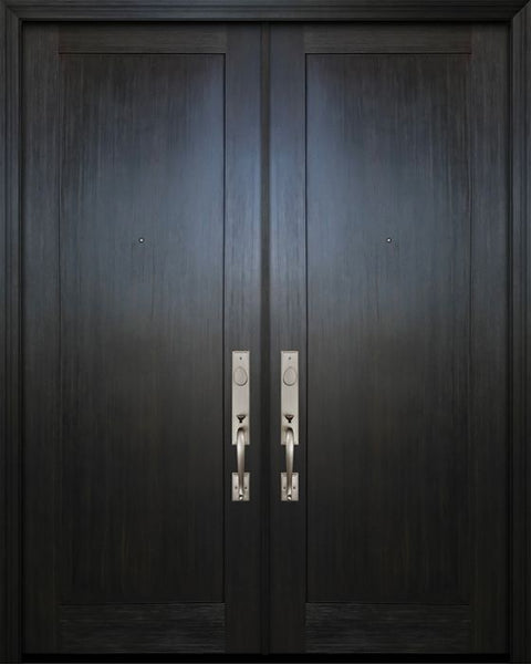 WDMA 72x96 Door (6ft by 8ft) Exterior Fir IMPACT | 96in Double Shaker 1 Panel Door 1