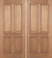 WDMA 84x80 Door (7ft by 6ft8in) Exterior Mahogany Martin Double Door 1