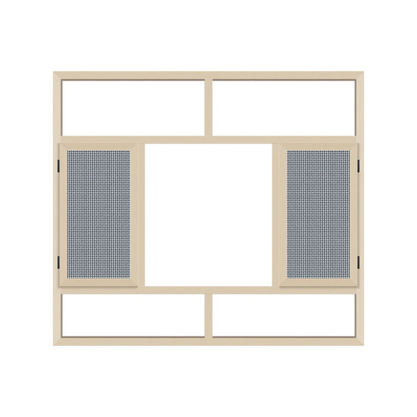 WDMA Aluminum Door Window With Mosquito Net Price For Nepal Market