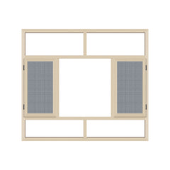 WDMA aluminium fabrication window Aluminum Casement Window 