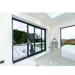 China WDMA 8 ft interior doors sliding barn door Aluminum Sliding Doors 