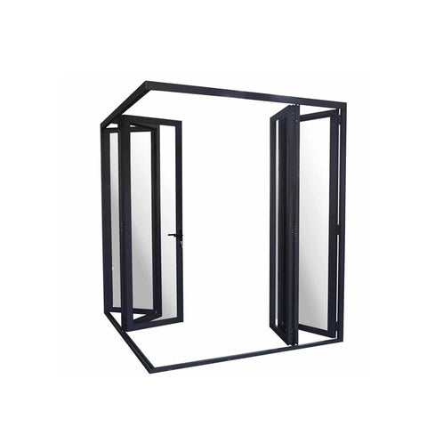 China WDMA exterior folding patio door Aluminum Folding Doors 