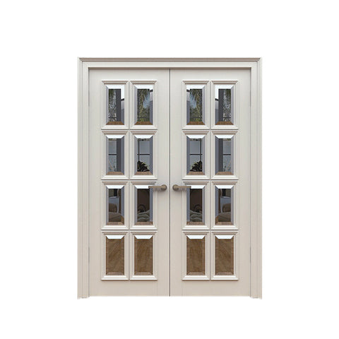 China WDMA main double door wooden Wooden doors 
