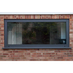 China WDMA Latest Round Aluminium Large Glass Color Changing Side Hung Window Grill Designs