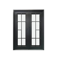 China WDMA Luxurious Import From China Single Entry French Door Storm Doors Wrought Iron Home Door Price
