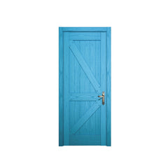 China WDMA white lacquer MDF wood interior door Wooden doors 