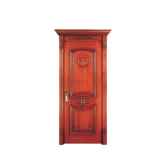 China WDMA Philippines Narra Wood Glass Hinge Doors Polish Color