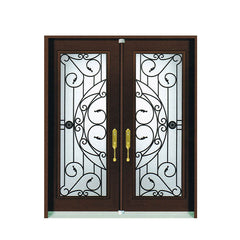 China WDMA Pictures Of Mexico Exterior Wrought Iron Door Main Classical Castle Metal Door
