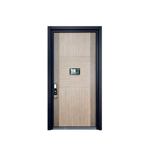 China WDMA aluminium outside door Aluminum Casting Door 